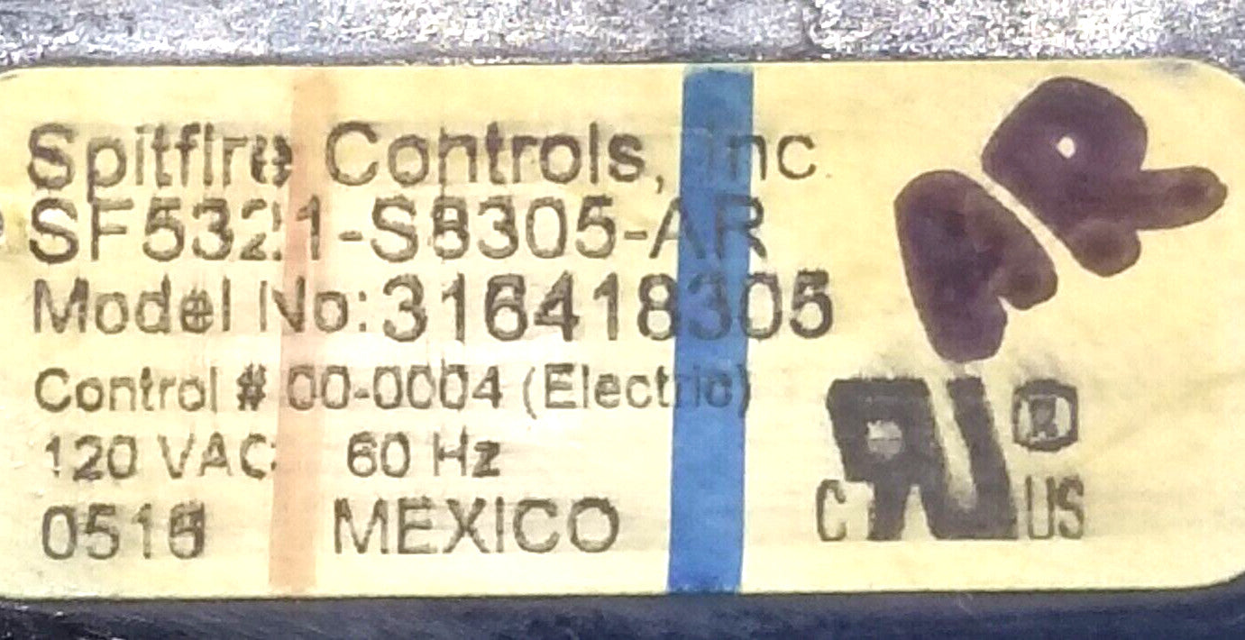 Genuine OEM Replacement for Frigidaire Range Control 316418305