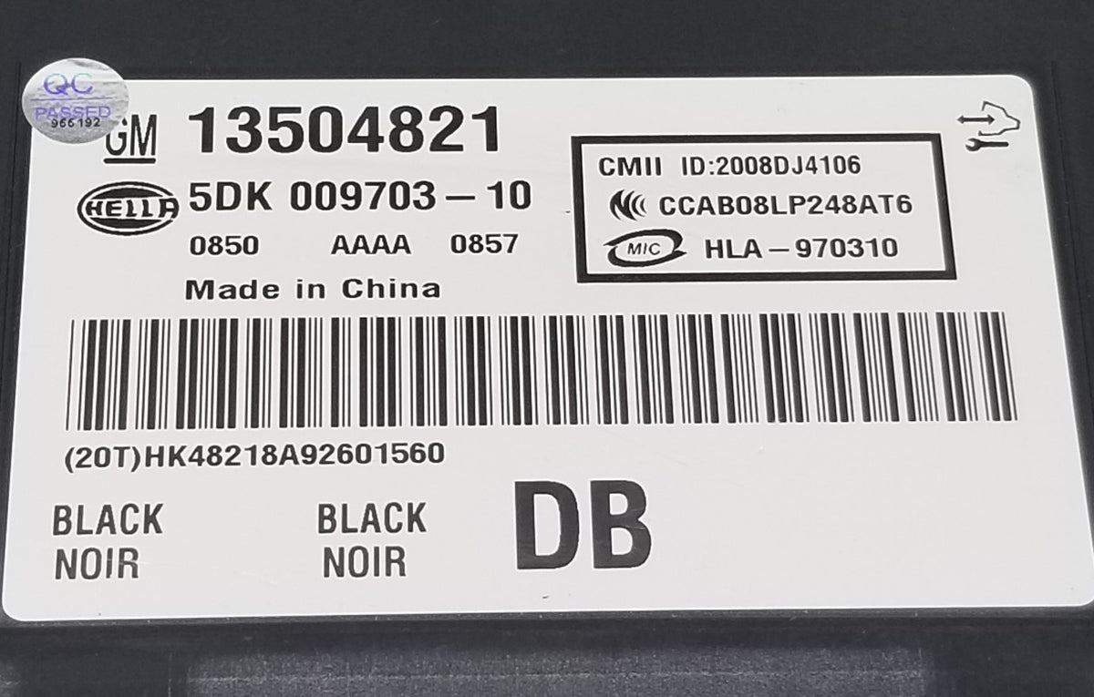 New OEM Chevrolet Cadillac Body Control Module  13504821