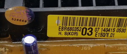 Replacement for LG Washer Control EBR62707618 / EBR68035203