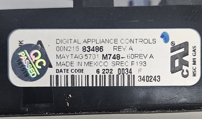 OEM Replacement for Maytag Range Control Board 00N21583486