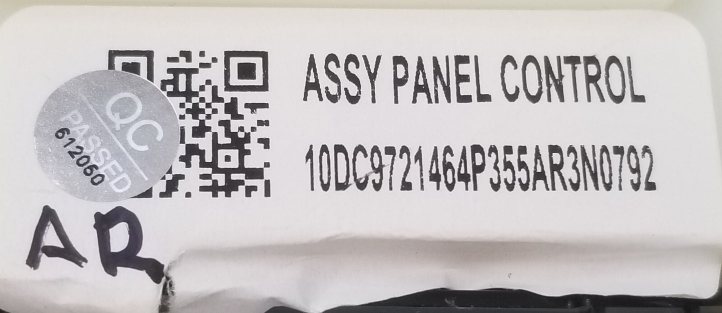 Genuine OEM Replacement for Samsung Washer Control DC97-21464P