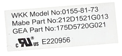 OEM Replacement for GE Dryer Control 175D5720G021