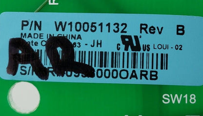 Genuine OEM Replacement for Whirlpool Washer Control W10051132