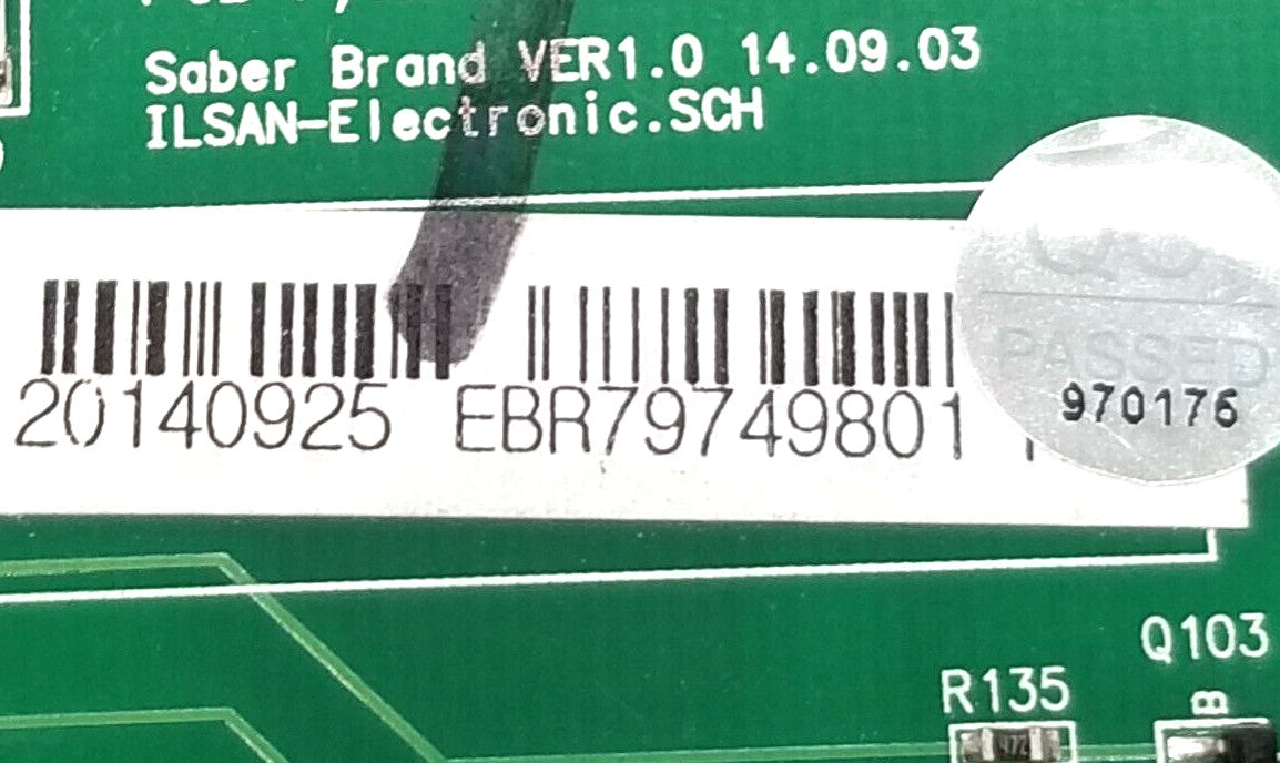 OEM Replacement for LG Fridge Dispenser Control EBR79749801