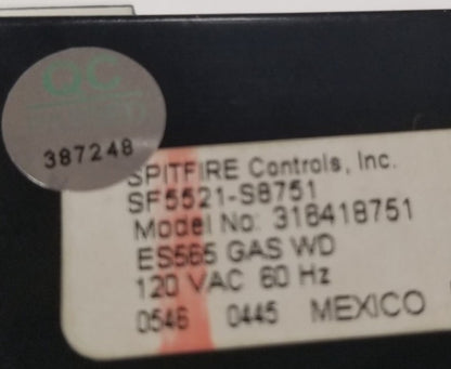 OEM Replacement for Frigidaire Range Control 316418751
