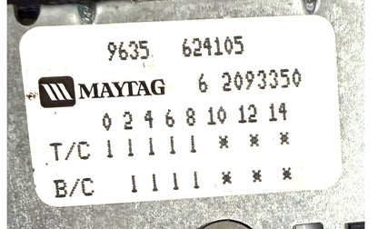 OEM Replacement for Maytag Washer Timer 6 2093350