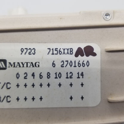 Genuine OEM Replacement for Maytag Washer Timer 62701660