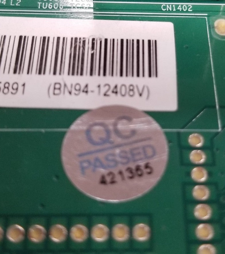 New OEM  Replacement for Samsung TV Main Control Board BN94-12408V  1- Yr