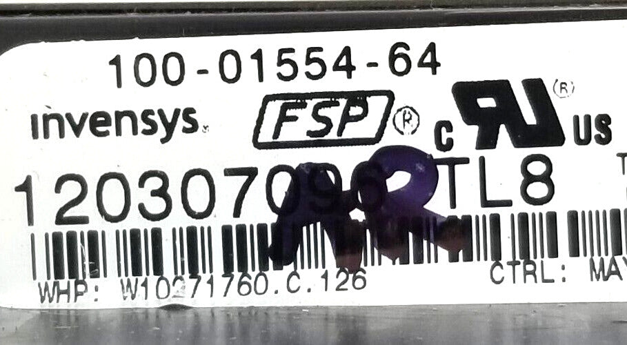 OEM Replacement for Whirlpool Oven Control W10271760