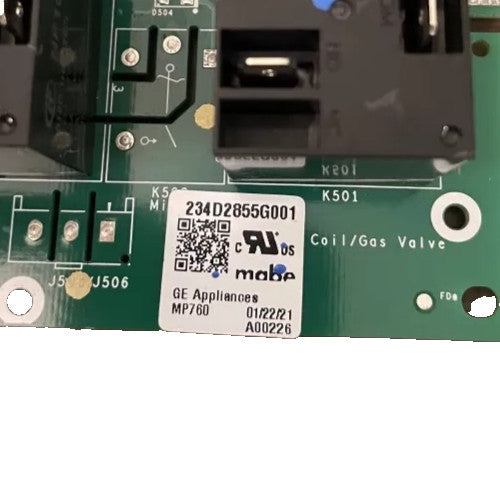 OEM Replacement for GE Dryer Control 234D2855G001 - 1 Year