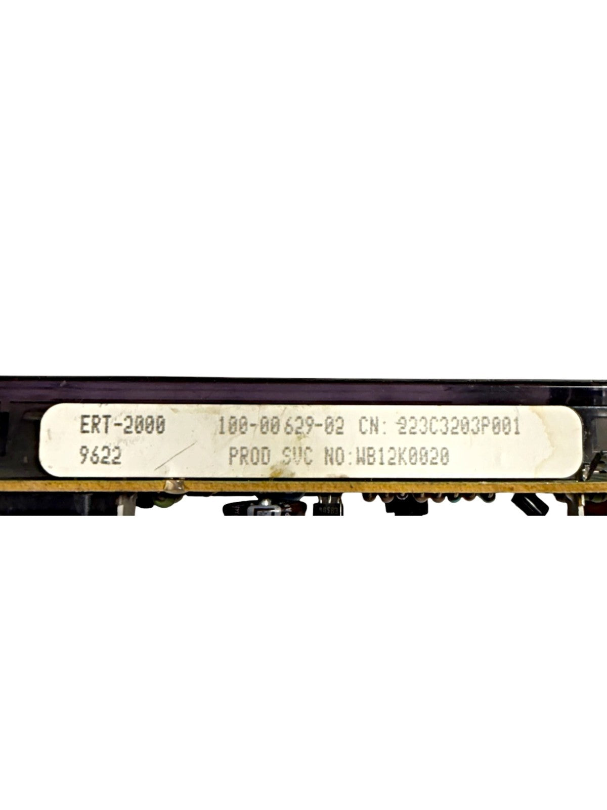 OEM Replacement for GE Range Control 100-00629-02