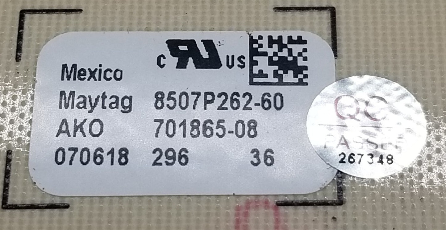 OEM Replacement for Maytag Range Control  8507P262-60