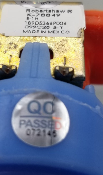 New OEM Replacement for GE Washer Water Inlet Valve 189D5366P006  WH13X27314  1-Yr