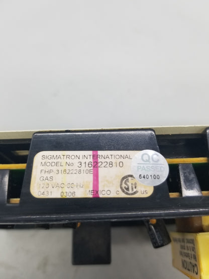 OEM Replacement for Kenmore Range Control  316222810