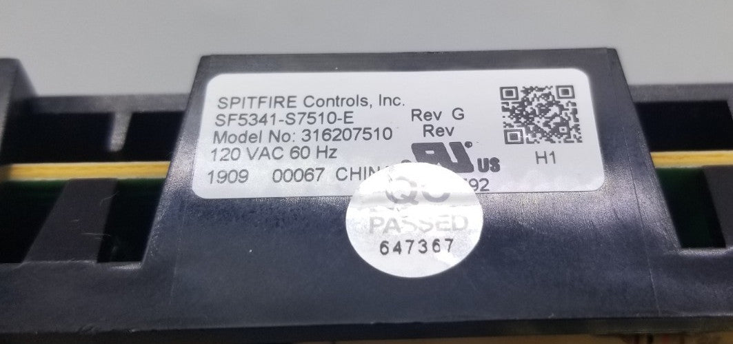 OEM Replacement for Frigidaire Oven Control 316207510