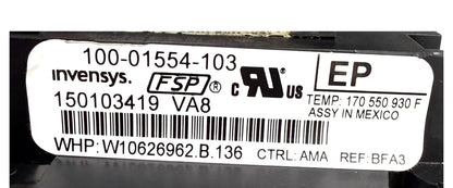 OEM Replacement for Whirlpool Range Control W10626962