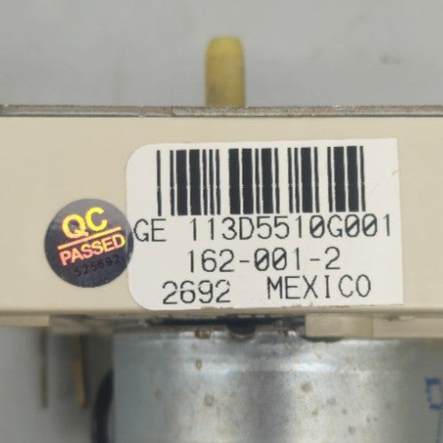 OEM Replacement for GE Dryer Timer 113D5510G001