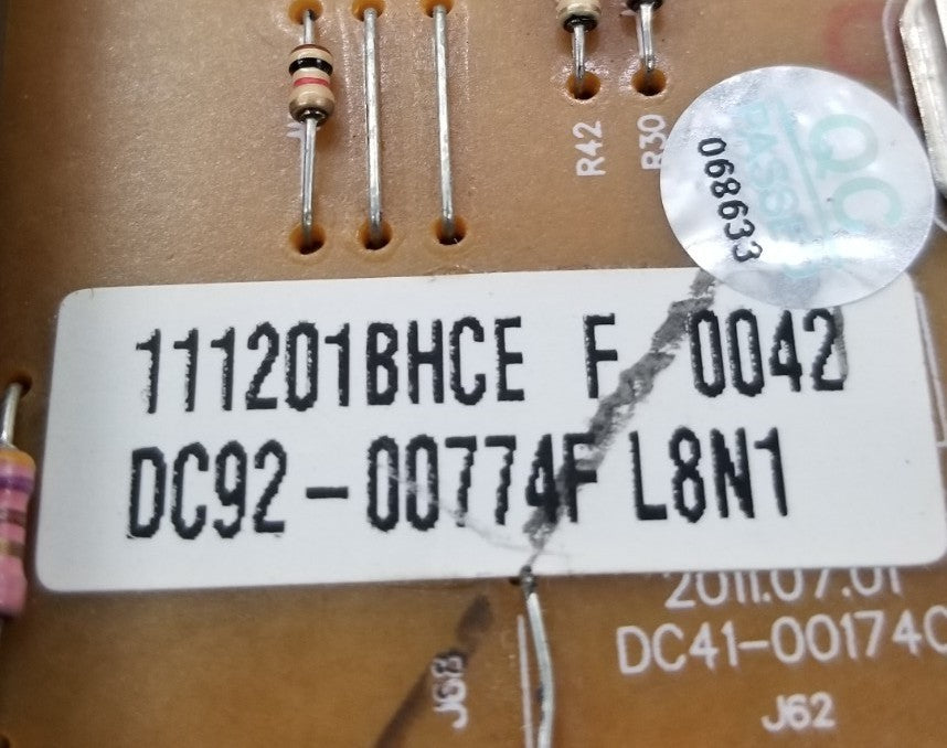 OEM Replacement for Samsung Dryer Control DC92-00774F