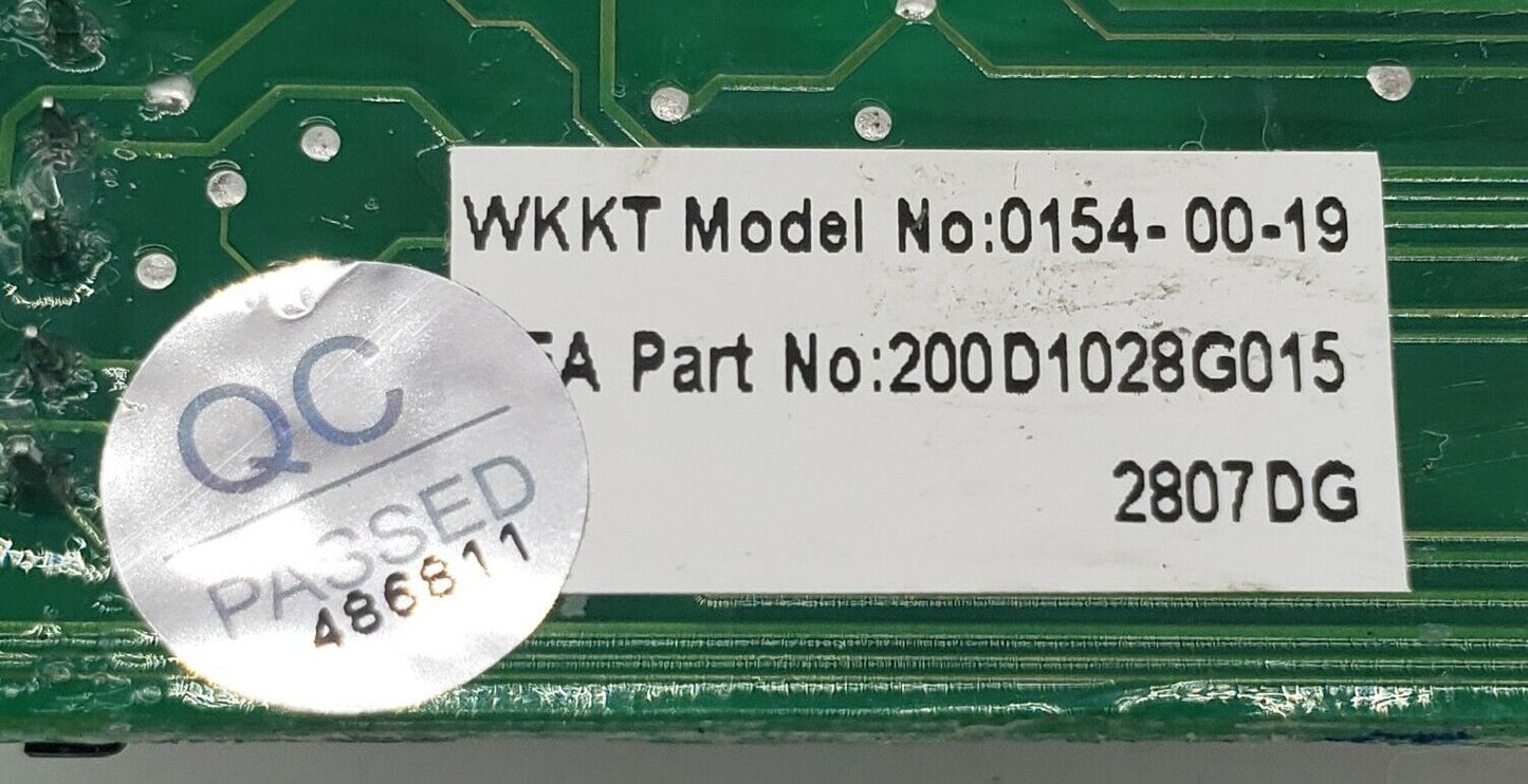 OEM Replacement for GE Refrigerator Display Control 200D1028G015