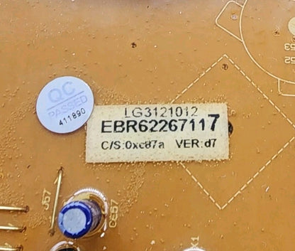 OEM Replacement for LG Washer Control EBR62267117