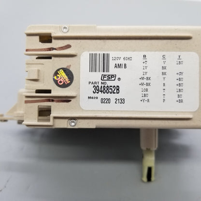 OEM Replacement for Whirlpool Washer Timer 3948852B