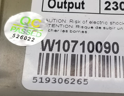 OEM Replacement for Whirlpool Fridge Inverter W10710090