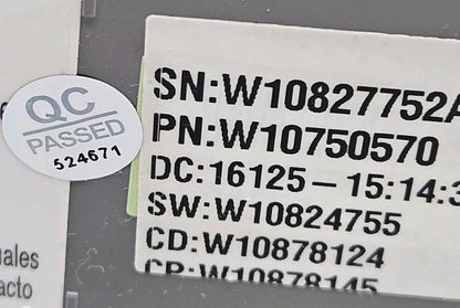 OEM Replacement for Whirlpool Washer Control W10750570