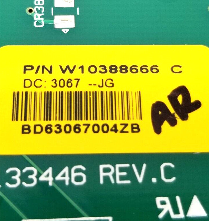 Genuine OEM Replacement for Whirlpool Dryer Control W10388666