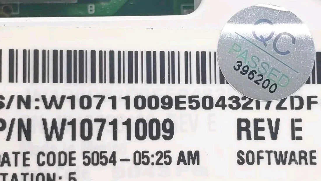 OEM Replacement for Whirlpool Washer Control W10711009