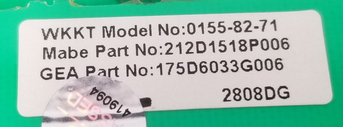 Genuine OEM Replacement for GE Dryer Control Board 212D1518P006