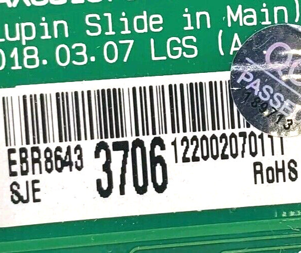 OEM Replacement for LG Oven Control EBR86433706 AGM75429201