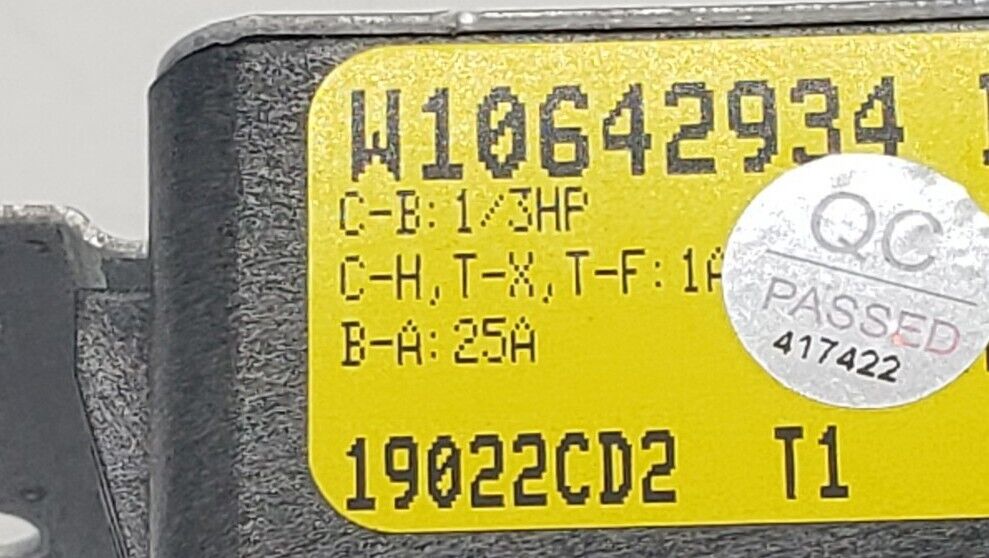 Genuine OEM Replacement for Whirlpool Dryer Timer  W10642934