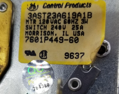 OEM Replacement for Magic Chef Oven Clock Timer 7601P449-60