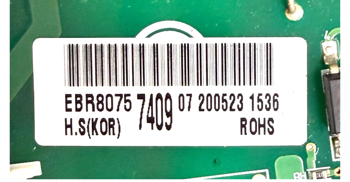 OEM Replacement for LG Fridge Control Board EBR80757409