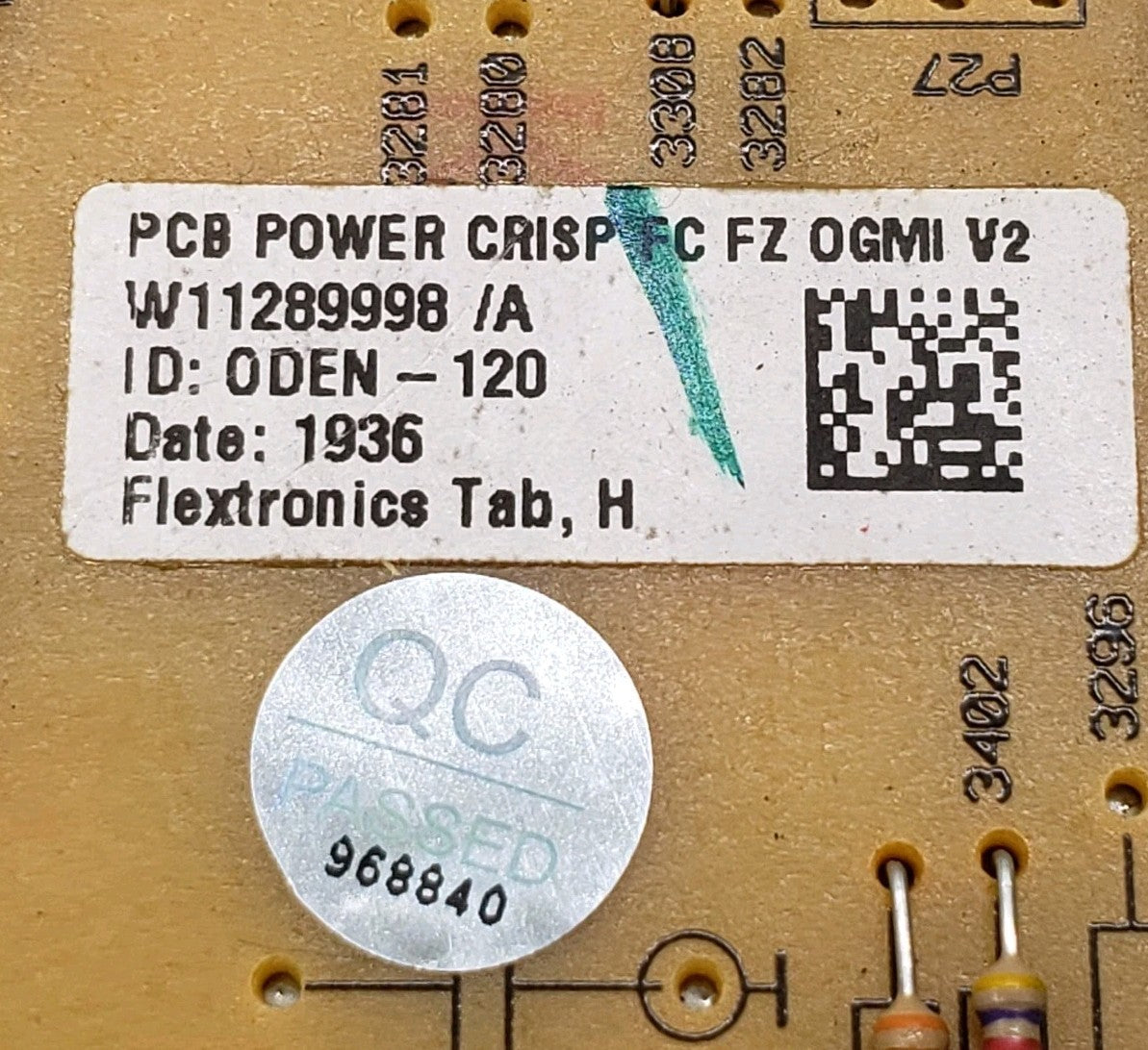 OEM Replacement for KitchenAid Microwave Control  W11289998
