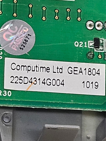 OEM Replacement for GE Refrigerator Control 225D4314G004