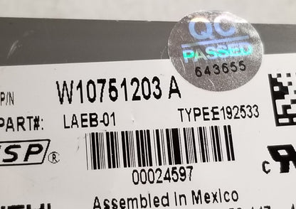 OEM Replacement for Whirlpool Washer Control W10761203