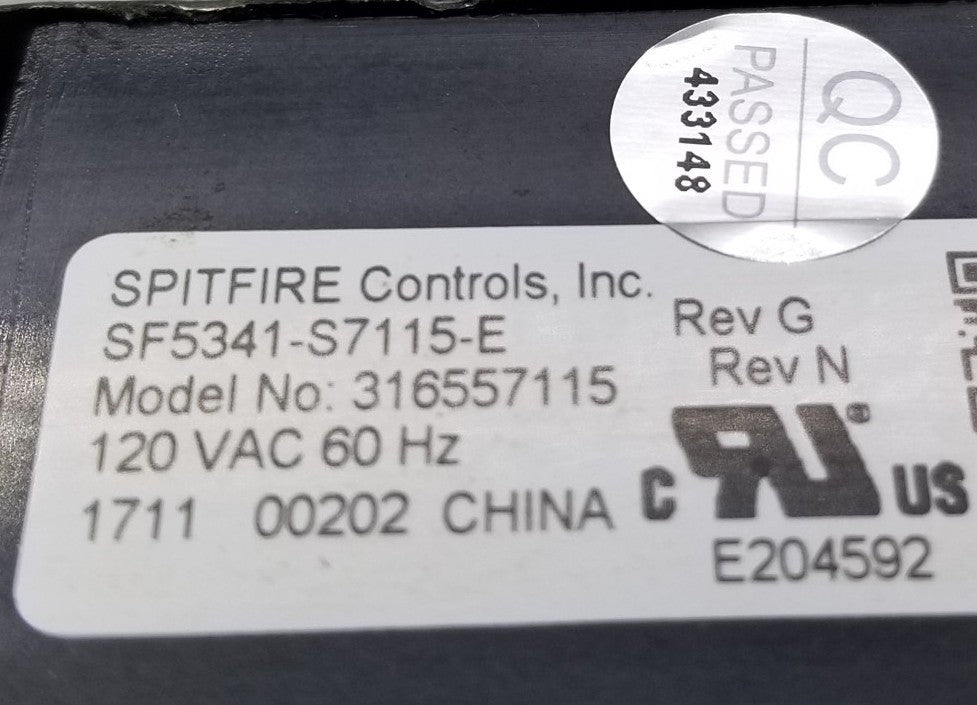 OEM Replacement for Frigidaire Range Control Board 316557115 1 Year  -