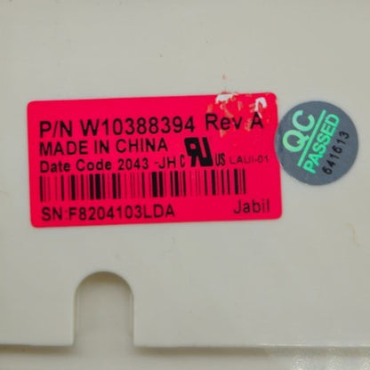 OEM Replacement for Whirlpool Washer Control Board W10388394