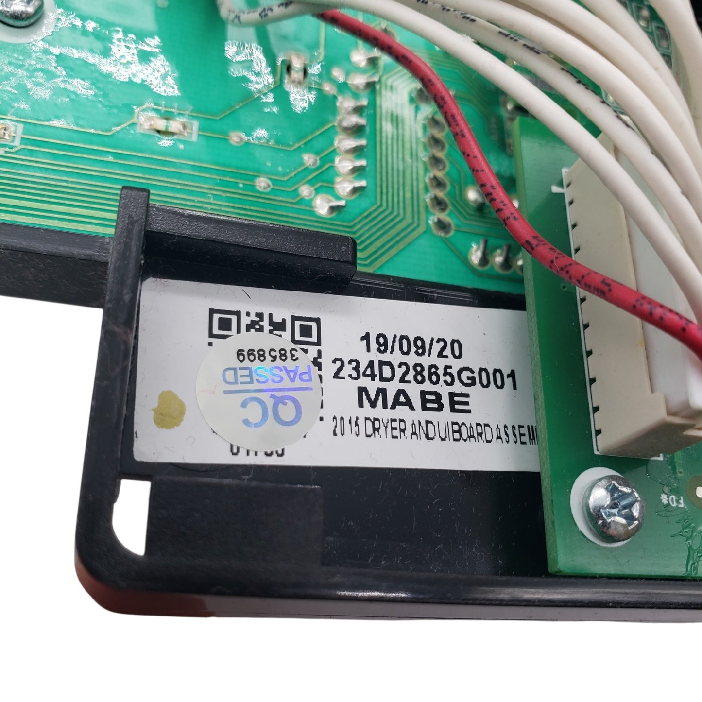 OEM Replacement for GE Washer Control Board 234d2855g002