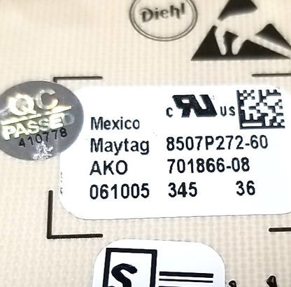 OEM Replacement for Maytag Double Oven Control  8507P272-60 74009992 74009994