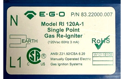 New Spark Ignition Module - EGO 83.22000.007