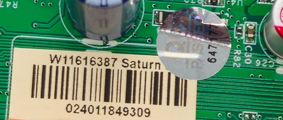 New OEM Replacement for Whirlpool Microwave Control W11616387