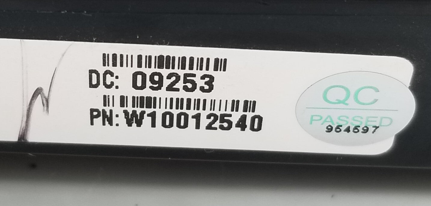 OEM Replacement for Whirlpool Dryer Control  W10012540  W10012530