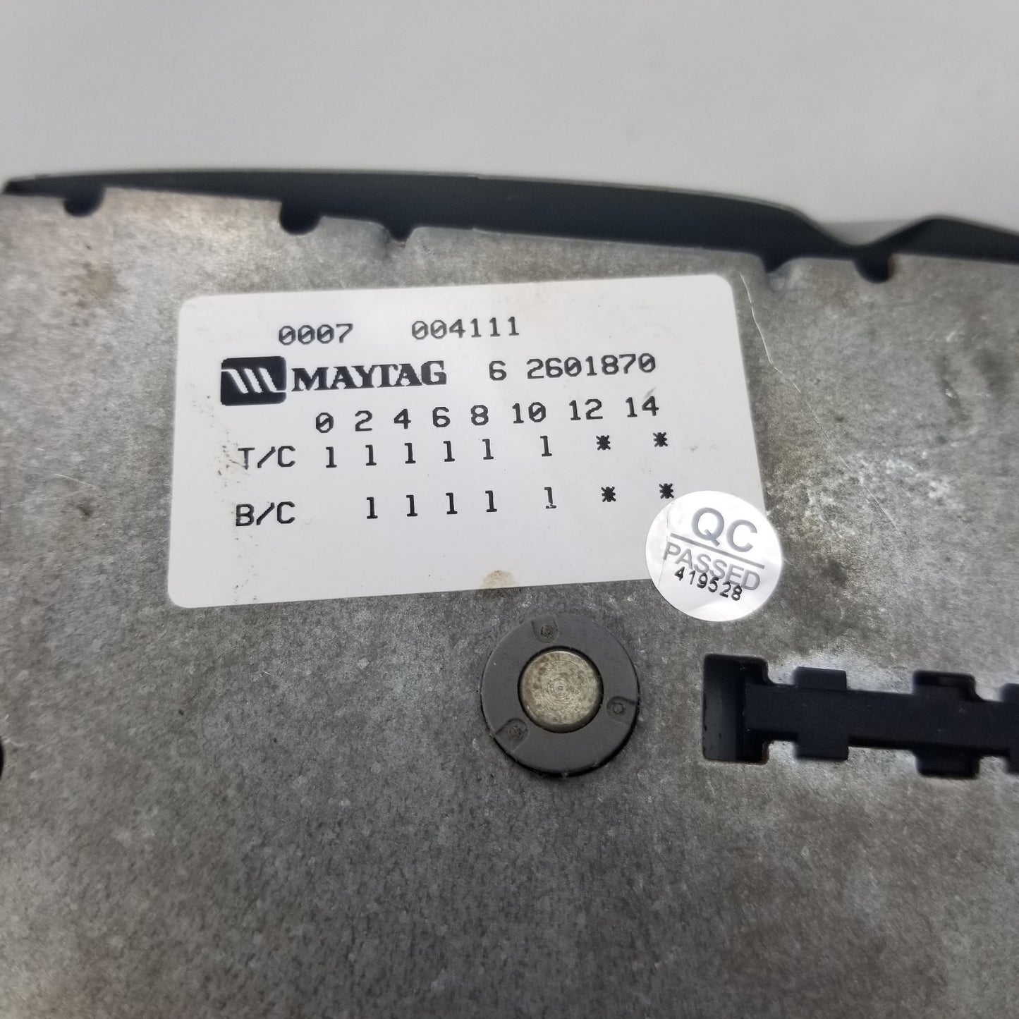 OEM Replacement for Maytag Washer Timer 62601870