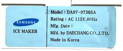 OEM Replacement for Samsung Fridge Ice Maker DA97-07365A