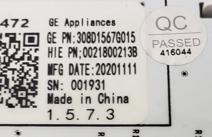 Genuine OEM Replacement for GE Washer Control Board 308D1567G015