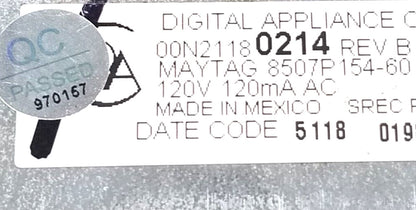 OEM Replacement for Maytag Range Control  8507P154-60    ~ ~