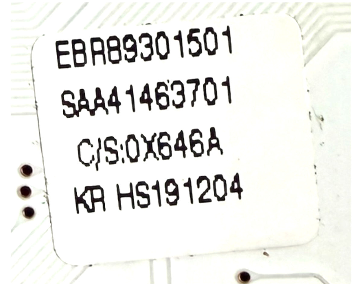 OEM Replacement for LG Fridge Control Board Display EBR89301501
