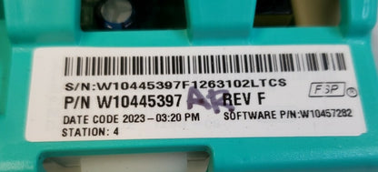 Genuine OEM Replacement for Whirlpool Washer Control W10445397